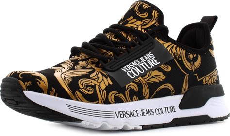 versace jeans sneakers nero|Versace couture sneakers women's.